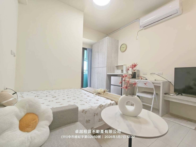 蓁心推薦💖秒殺台水台電💖可貓💖可租補💖陽台獨洗💖固定機車位（第9張）