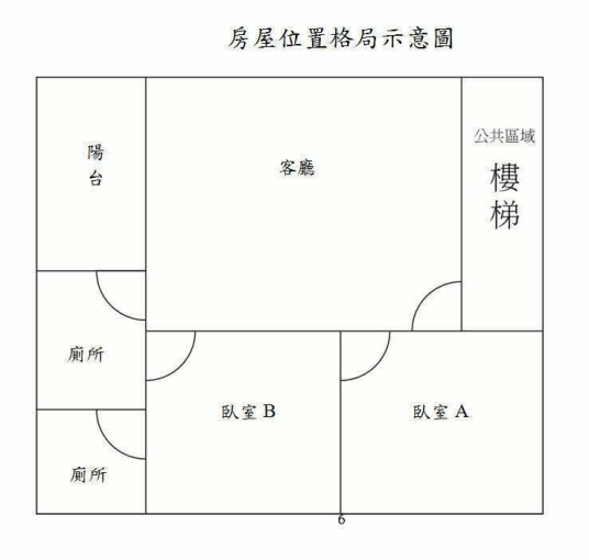 近大埔商圈/兩房一廳兩衛一陽台（第2張）