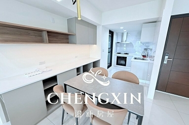 竹北喜來登遠百蛋黃區/全新完工/平面固定連號雙車位/傢俱齊全（第4張）