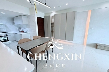 竹北喜來登遠百蛋黃區/全新完工/平面固定連號雙車位/傢俱齊全（第2張）