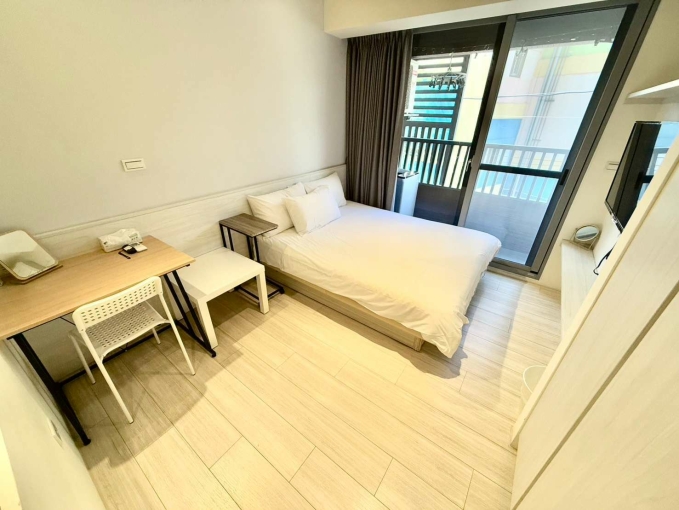 💖一起逛逢甲💎可雙租補✅可短租🌈陽台獨洗💯衛浴乾濕分離（第1張）