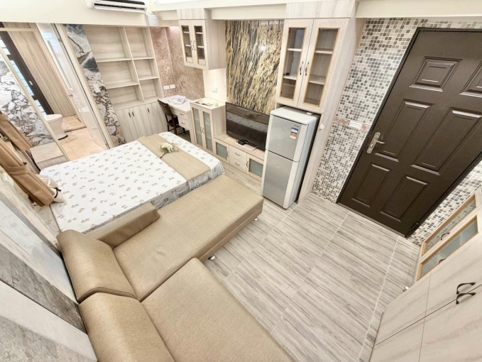 珍珠奶茶不要珍珠✨可租補✨陽台獨洗💕近一中 中友⚡宇你相見（第3張）