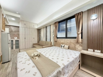 珍珠奶茶不要珍珠✨可租補✨陽台獨洗💕近一中 中友⚡宇你相見（第6張）