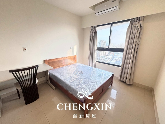 🌊南寮高樓層景觀三房/社區電梯大樓 🌊全室都有變頻冷暖氣/一層三戶/兩部電梯 - Image 12