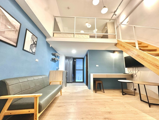 ✨可貓咪💎可雙租補❤️超大陽台💕子母車(第3張)