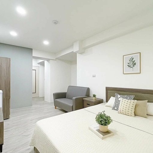 💓中山國中捷運/陽台電梯套房/近榮星花園/短租可議(第5張)