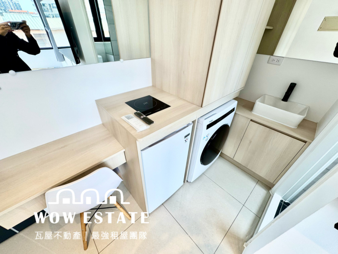 美裝潢🍀租屋補助🍀稀有可貓🍀機車位🍀電磁爐🍀獨洗🍀電梯🍀子母車（第5張）