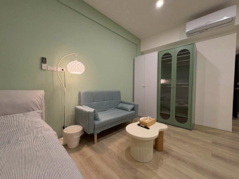 大同區.大橋頭站30秒.出站即到.低樓層.陽台.舒適空間設計感套房203（第2張）