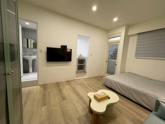 大同區.大橋頭站30秒.出站即到.低樓層.陽台.舒適空間設計感套房203（第1張）