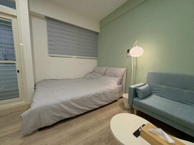 大同區.大橋頭站30秒.出站即到.低樓層.陽台.舒適空間設計感套房203（第3張）