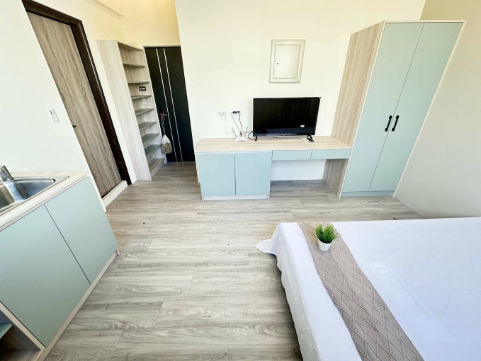 全新未住🍀稀有可貓🍀陽台獨洗🍀流理台🍀乾溼分離🍀機車位🍀電梯🍀子母車🍀飲水機🍀租屋補助（第5張）