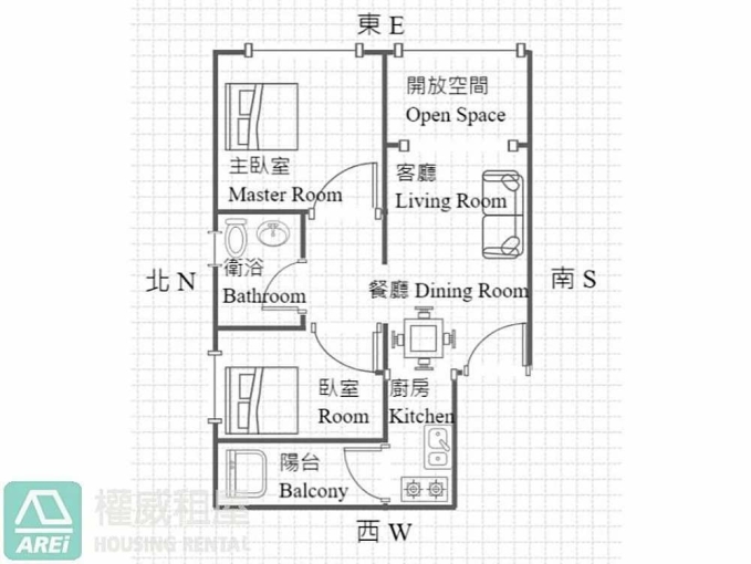 🌳農16凹子底新都心｜典雅明亮2+1房 - Image 2