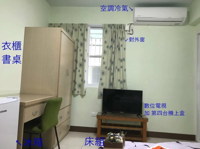 🏙️【小港黃金2樓|現代極簡質感 ‧ 獨洗獨曬陽台套房】(第5張)