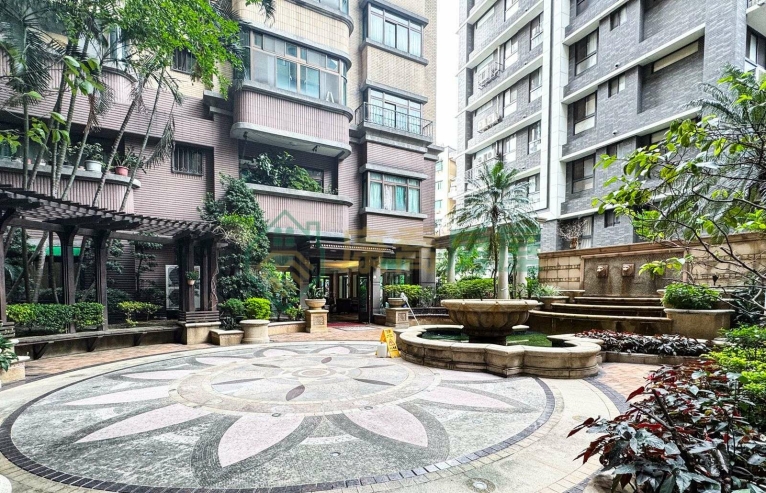 🌳大坪林MRT裕隆城｜寵物友善｜中庭花園靜謐電梯3房（第14張）