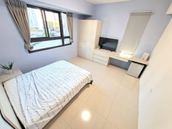 設計款大空間☆近中友百貨中國醫☆陽台☆飲水機子母車（第4張）