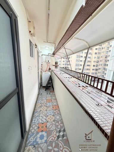 一中2房1廳🉑️乖寵🉑️貓🉑️狗💜日班管理員💜變頻冷暖氣💜陽台獨洗曬💜流理台、雙門冰箱💜子母車（第5張）