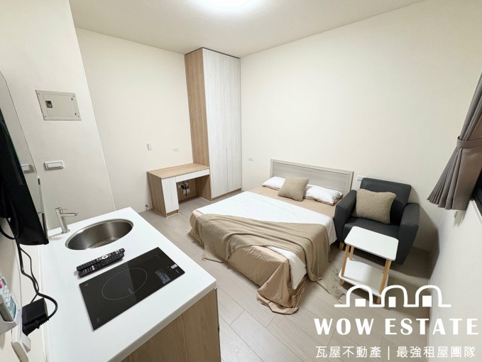 陽台獨洗🍀稀有可貓🍀雙租屋補助🍀流理台🍀電磁爐🍀子母車（第3張）