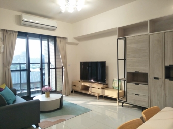 全新高鐵寧靜視野智能60吋電視飯店床墊+電動簾（第2張）