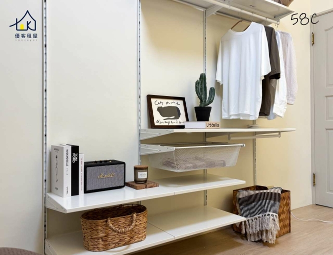 58C靜謐雅房、租補、短租月租、近永春站5分鐘(第10張)