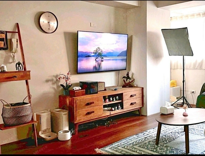 內新商圈🩵可貓可租補🩷質感兩房🩵可租汽車🩷台水台電（第1張）