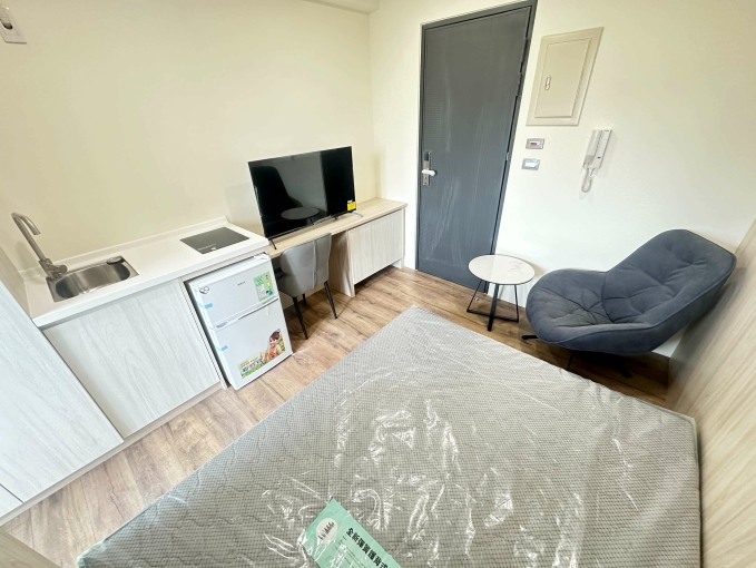 全新未住🍀陽台獨洗🍀台電分算🍀租屋補助🍀電梯🍀子母車🍀管理員🍀流理台🍀飲水機🍀獨立機車位（第4張）