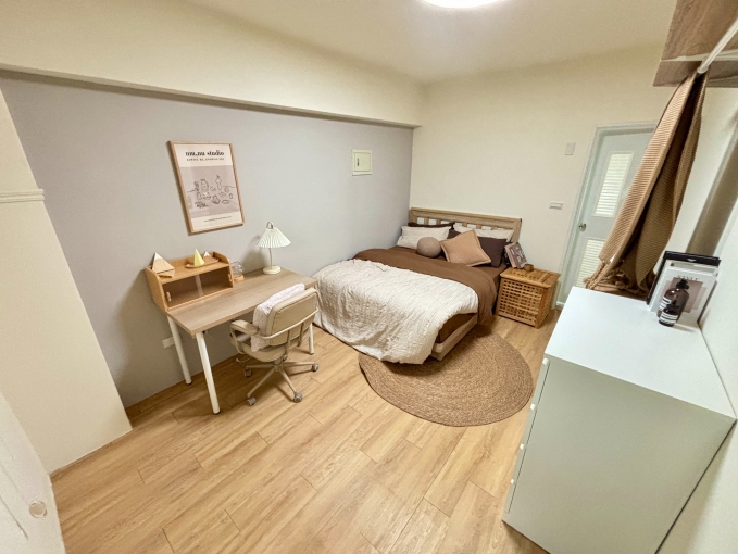 可半年租☆租補☆全新裝潢電梯套房（第1張）