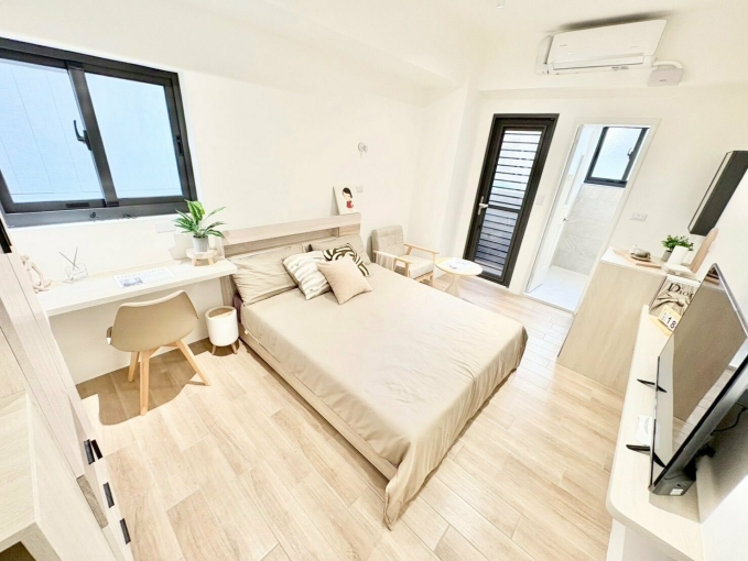 全新超秒殺✅雙租補✅陽台獨洗✅飲水機✅子母車✅機車位（第4張）