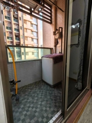 中壢電梯獨立套房(可租補、可寵)有陽台有廚房（第3張）