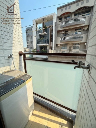 大里工業區、修平科大、藝術廣場🉑️租補💖機車位一戶一格💖陽台獨洗曬💖雙門冰箱💖雙人沙發💖子母車💖飲水機💖（第5張）