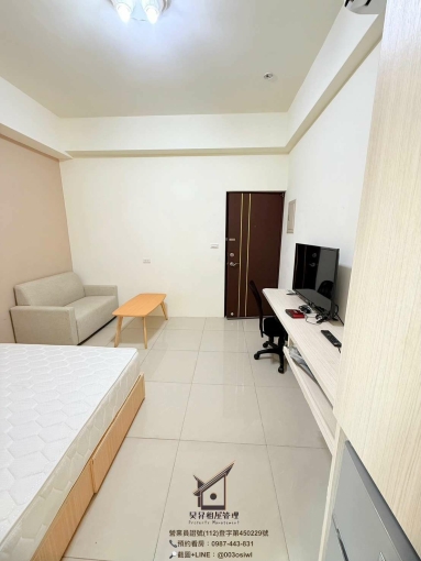 大里工業區、修平科大、藝術廣場🉑️租補💖機車位一戶一格💖陽台獨洗曬💖雙門冰箱💖雙人沙發💖子母車💖飲水機💖（第6張）