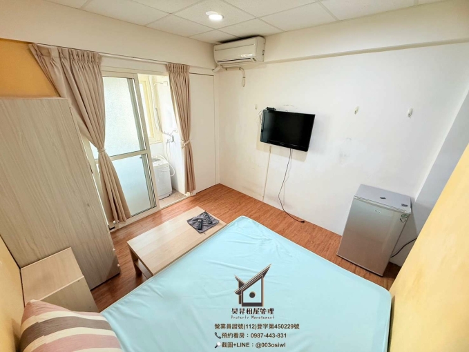 小資首選💛現場實拍💛🉑️租補🉑️雙租補💛近興大、五權車站💛陽台獨洗曬💛機車好停💛有子母車、飲水機（第2張）