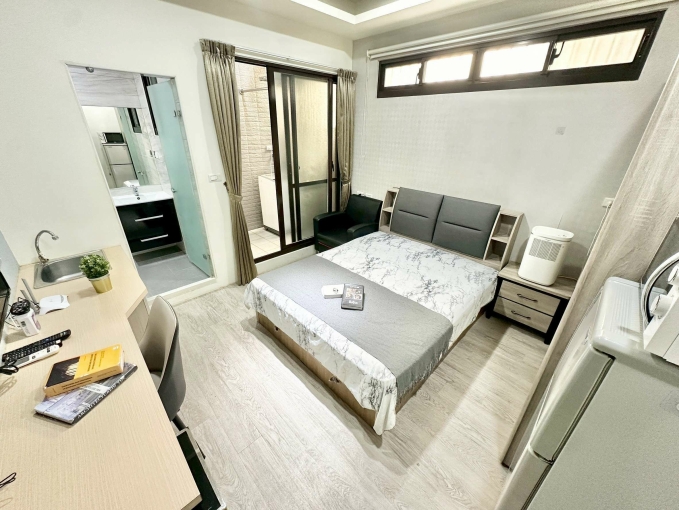 市政府✔流理臺✔陽台❤雙租補 - Image 1