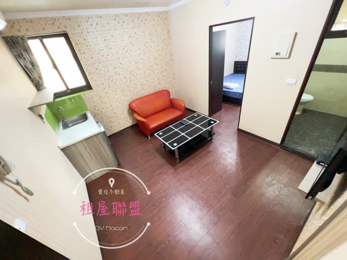 💖可雙租補✨可寵🏠電梯✔️正一房廳💖汽車位可租 - Image 1