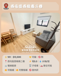 ✨ 西屯電梯套房｜可租補＋雙租補｜可貓 ✨（第1張）