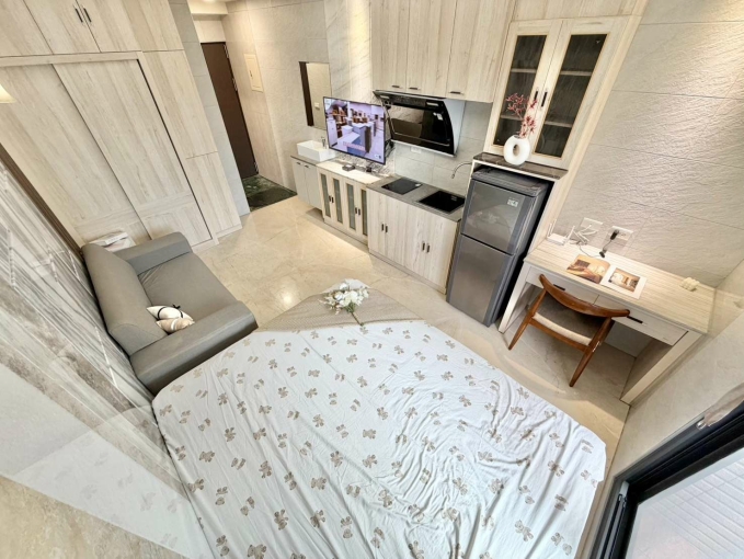 珍珠奶茶不要珍珠✨可租補✨陽台獨洗💕近中國醫 科博館⚡宇你相見（第7張）