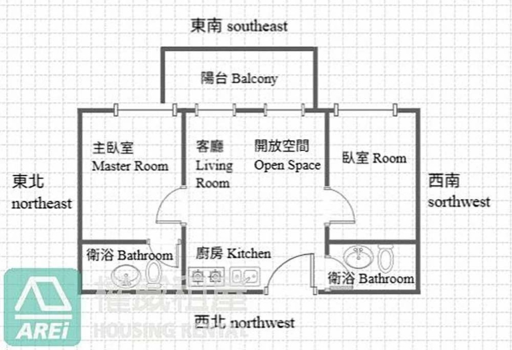 R12後驛捷運宅到站到｜興富發博愛｜全新空屋2+1房平車 - Image 2