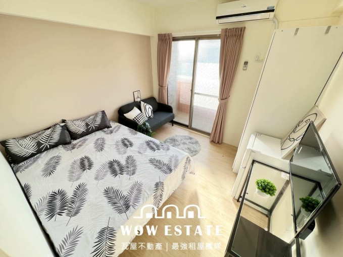 陽台獨洗🍀稀有可寵🍀雙租屋補助🍀電梯免爬🍀子母車🍀飲水機🍀走路興大（第1張）