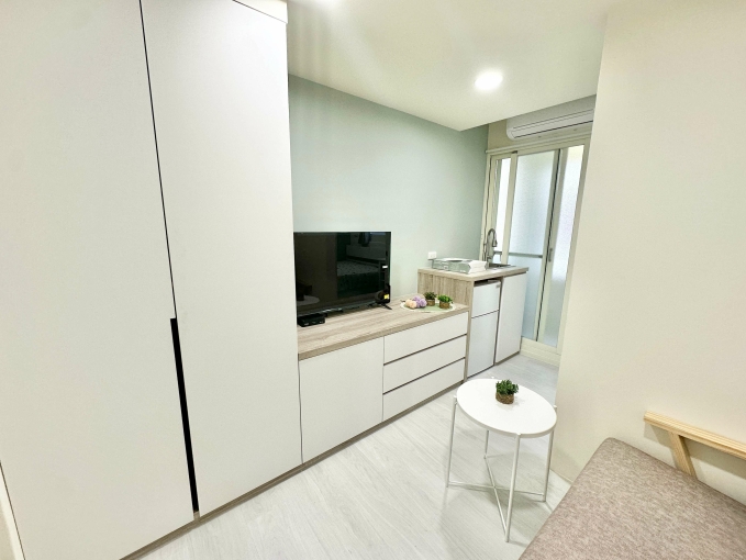 全新裝潢☆雙租補☆正一房一廳☆陽台流理台（第4張）