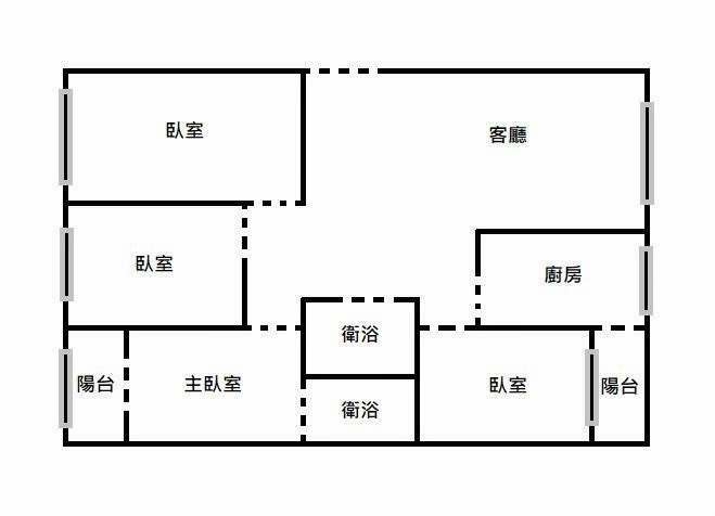 北屯一點利電梯大4房(可租補)（第14張）