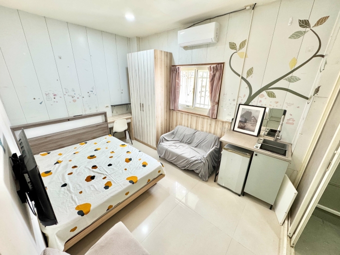 勤美套房☆獨洗窗曬☆流理台☆飲水機☆子母車（第1張）