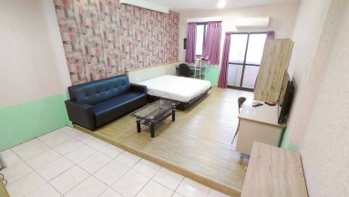 大里中興路商圈 | 獨洗陽台曬 | 大坪數套房「 可租補」（第1張）