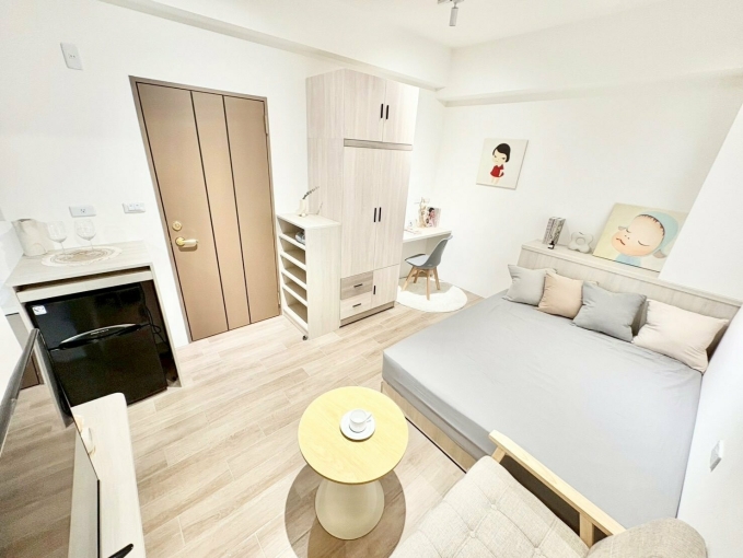 全新未住✅雙租補✅陽台獨洗✅機車位✅飲水機子母車✅近一中精武火車站（第8張）