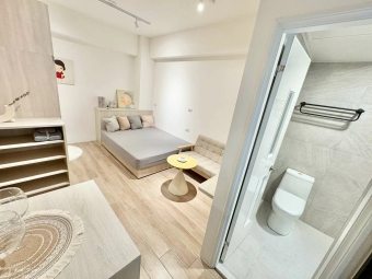 全新未住☆電梯套房☆租補☆陽台☆飲水機子母車（第2張）