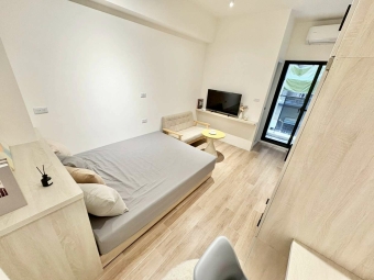 全新未住☆電梯套房☆租補☆陽台☆飲水機子母車（第4張）