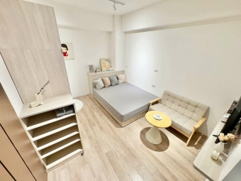 全新未住☆電梯套房☆租補☆陽台☆飲水機子母車（第1張）