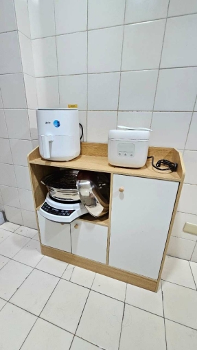 有廚房可烹調、社區有包裹與垃圾代收、可租補、再贈半個月免月租（第15張）