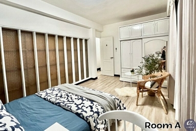 💓松江南京捷運/時尚陽台雅房/可租補可報稅（第1張）