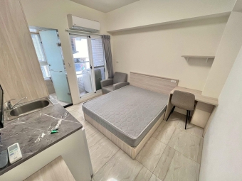 質感裝潢木地板😍陽台獨洗曬✅可租補✅浴室對外窗✅（第1張）