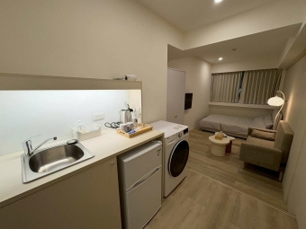 大同區.大橋頭站30秒.出站即到.低樓層.舒適溫馨設計感套房202（第5張）