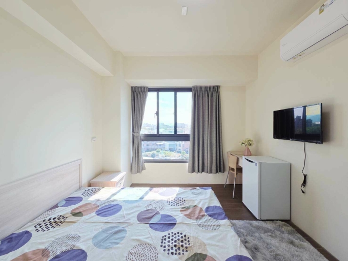 近興大整棟全新多間可選❤️雙租補✨陽台獨洗✨機車位✨木地板(第3張)